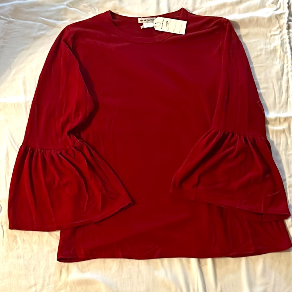 Beyond this Plane Sweater 1x NWT